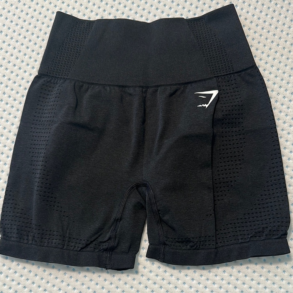 Black Women's Gym Shark Shorts